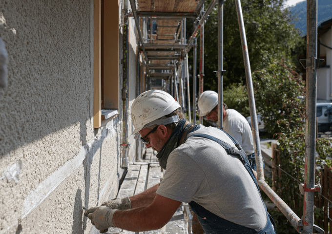 Lavori di consolidamento muri. Professionalità nella valutazione della situazione, proposta e realizzazione. Impresa edile Giacone a Varese