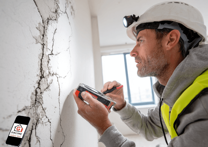 manutenzione straordinaria per crepe sui muri e compromessa stabilità Giacone group a varese è una impresa del territorio per il pronto intervento edile